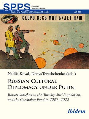 cover image of Russian Cultural Diplomacy under Putin